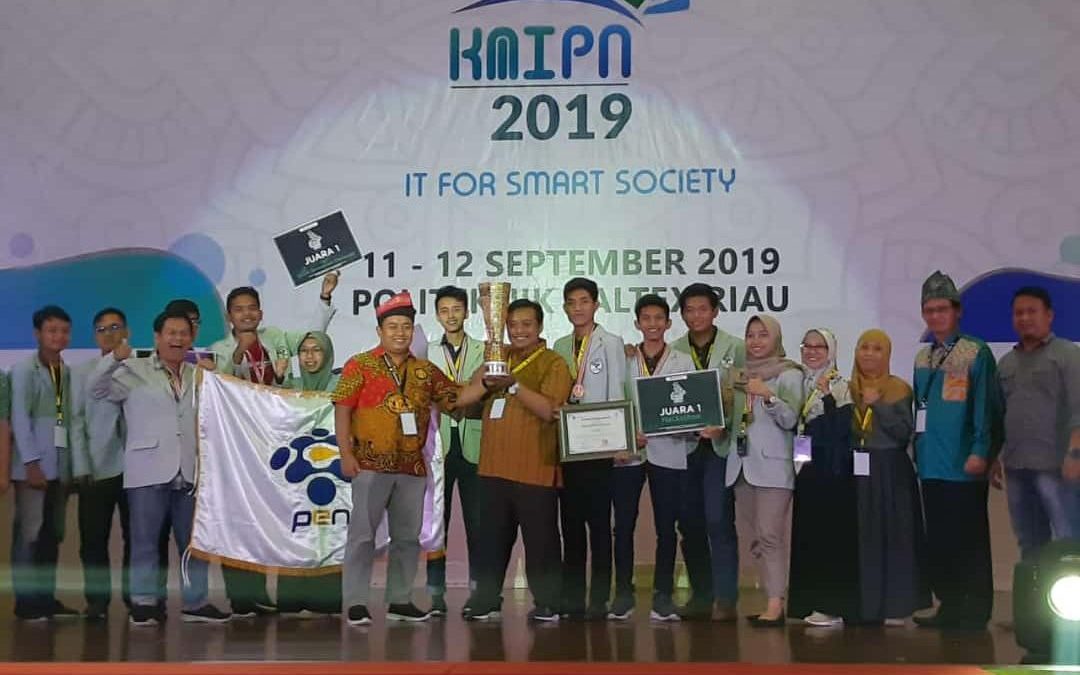 PENS Sukses Keluar Sebagai Juara Umum KMIPN 2019