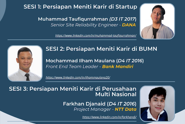 Kuliah Tamu | Meniti Karir di Dunia IT: Strategi Sukses di Startup, BUMN, dan Perusahaan Multinasional
