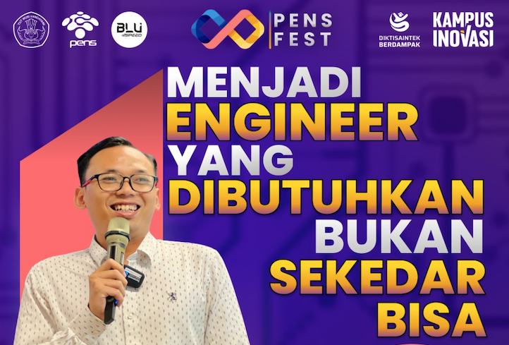DTIK PENS Gelar Kuliah Tamu: “Menjadi Engineer yang Dibutuhkan, Bukan Sekadar Bisa”